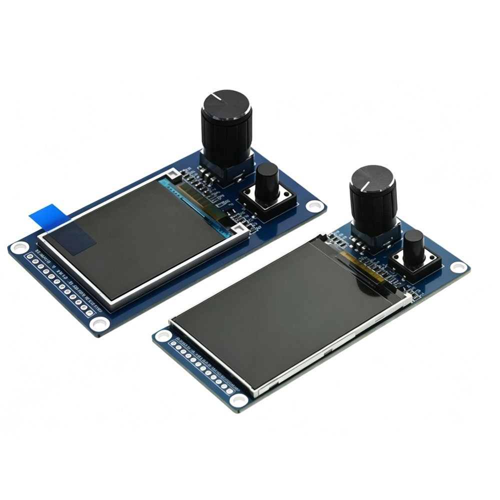 Oled Display 0.96 - EC11 로터리 엔코더 결합 모듈 및