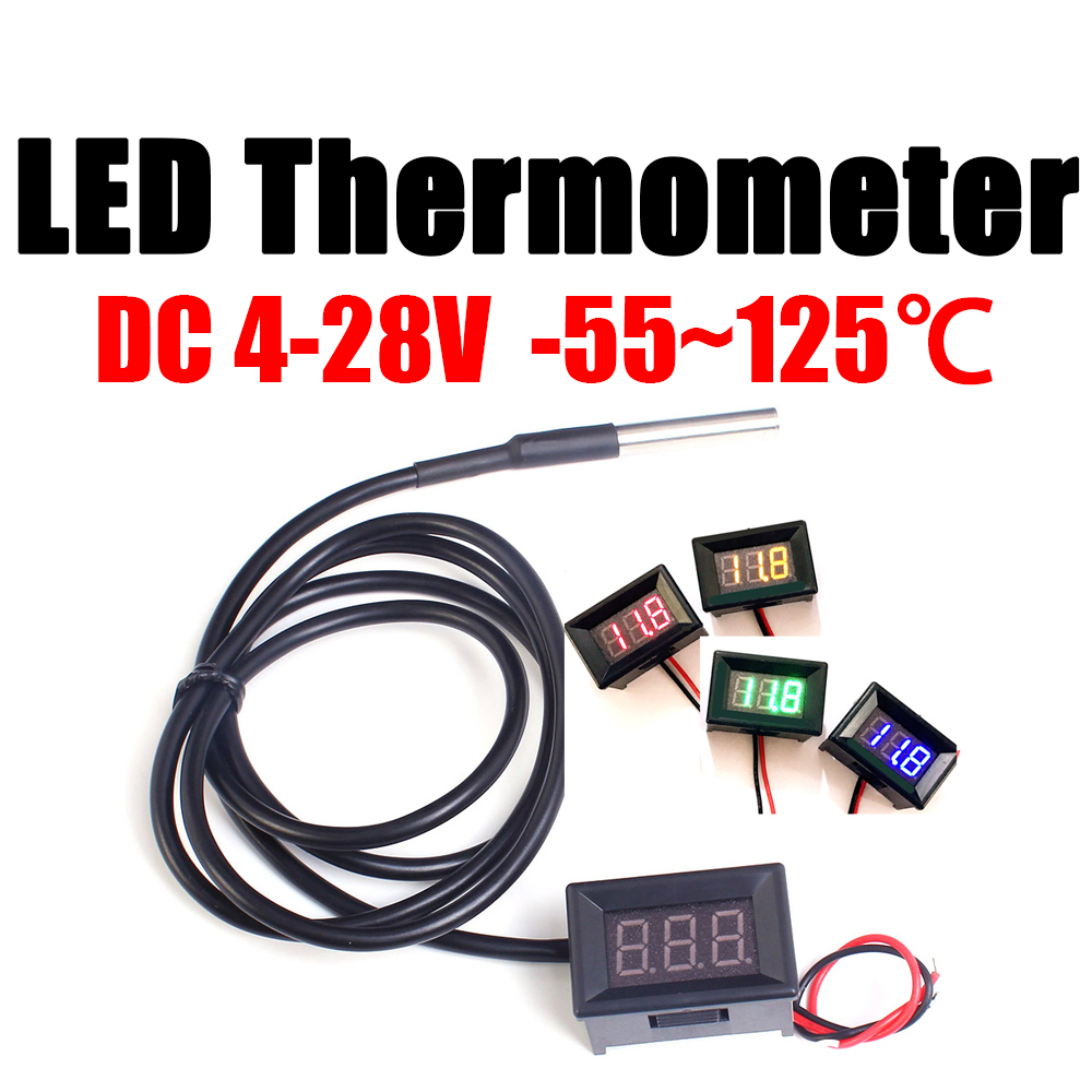 Ds18B20 - DC 12V 24V DS18b20 LED 디지털