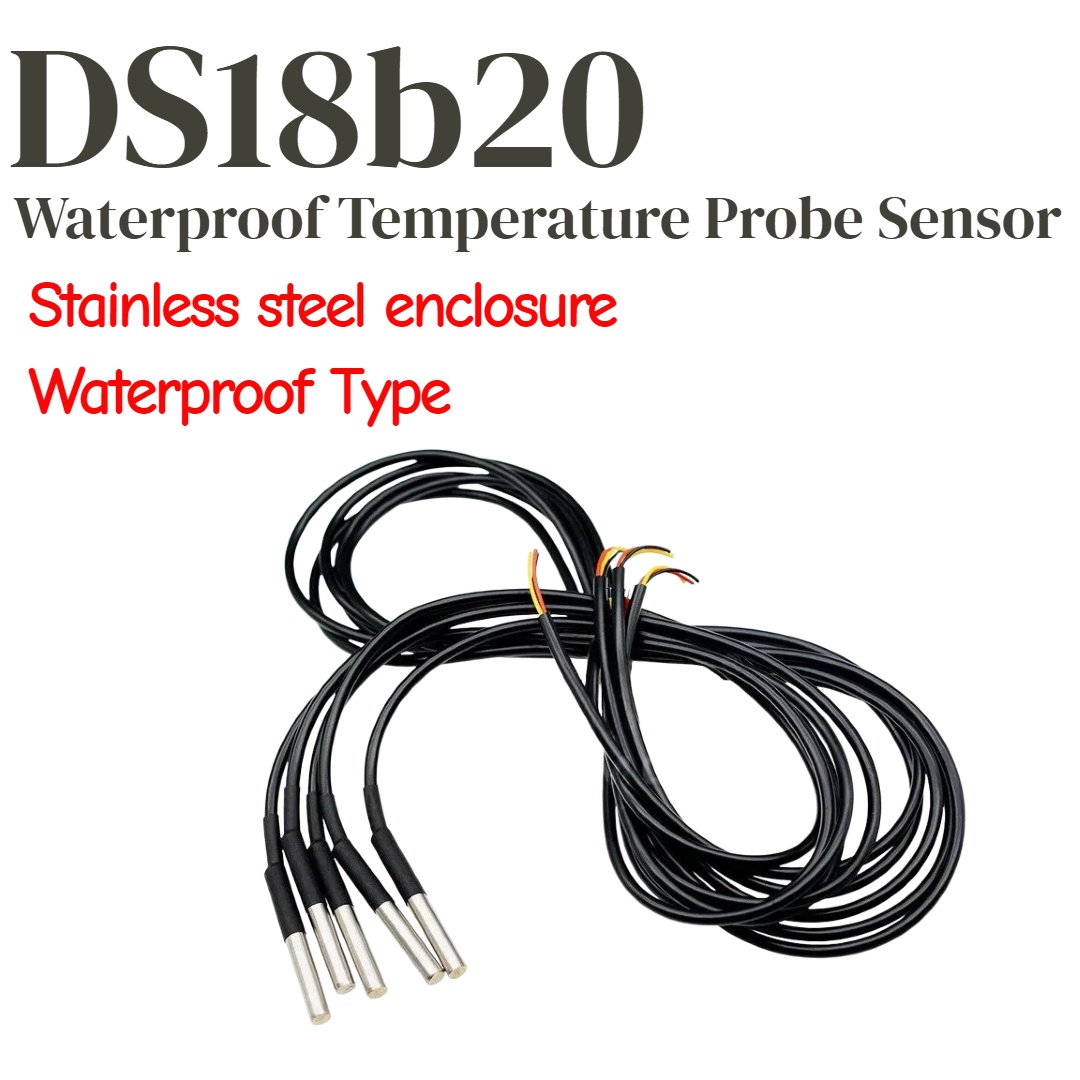 Ds18B20 - 1/5pcs DS18b20 온도 프로브 온도 센서