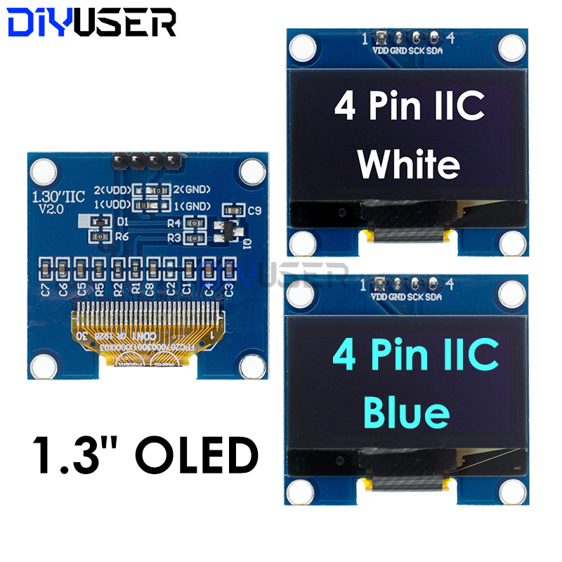Ssd1306 - DIYUSER 1.3인치 IIC OLED 디스플레이 모듈