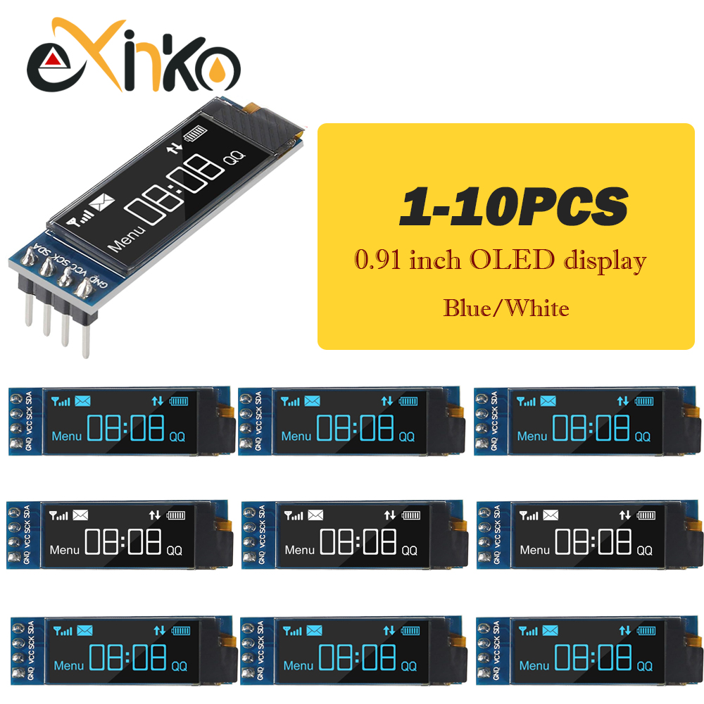 1-10pcs 0.91 인치 OLED 디스플레이 모듈  - Oled Display 0.96 리뷰 및 가격