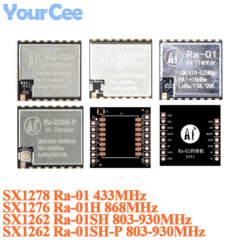 10pcs/1pc SX1276 LoRa Ra-01H 8 - Lora Rfm95 리뷰 및 가격