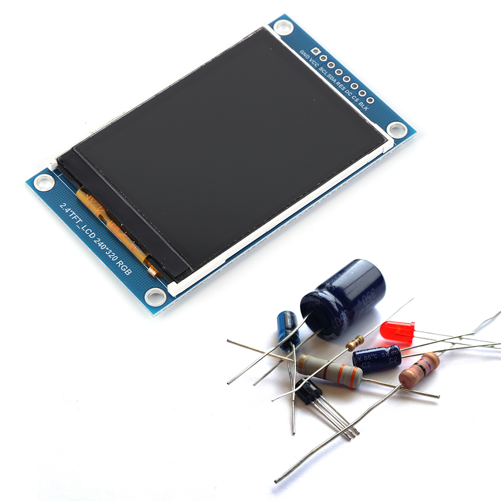 2.4인치 컬러 LCD 디스플레이 모듈, SPI 인터페 - Ili9341 리뷰 및 가격