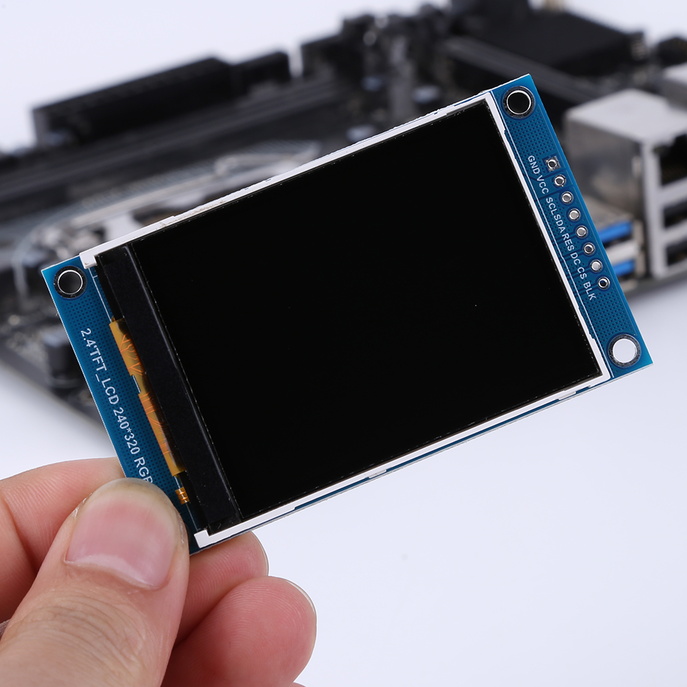 2.4인치 컬러 LCD 디스플레이 모듈, SPI 인터페 - Ili9341 리뷰 및 가격