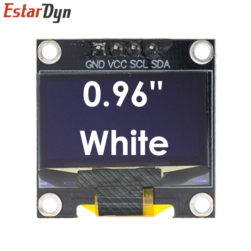 0.96 인치 IIC SPI 직렬 7/4Pin 흰색/파 - Oled Display 0.96 리뷰 및 가격
