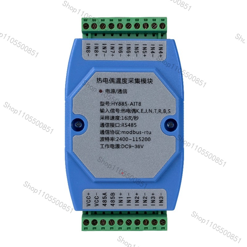 8방향 K형 열전대 PT100 열저항-RS485 산업용 - Thermocouple Module K Type 리뷰 및 가격